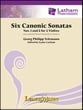 Six Canonic Sonatas: Sonatas #1 and #2 Flexible String Duet cover